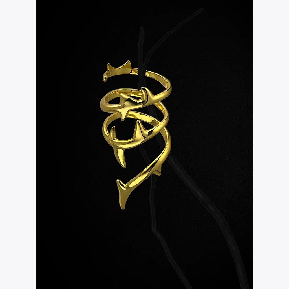 Spiral Thorn Poison Ring