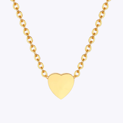 Heart Letter Necklace