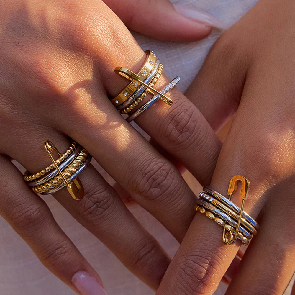 Safety Pin Ring