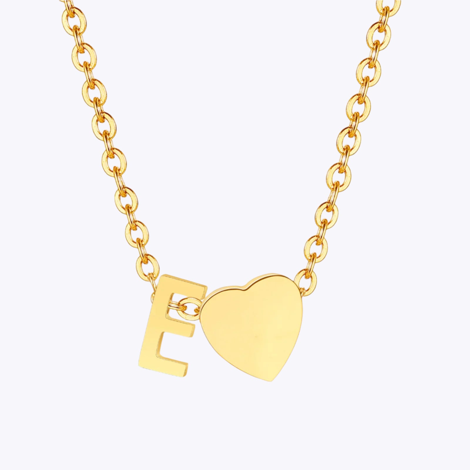 Heart Letter Necklace