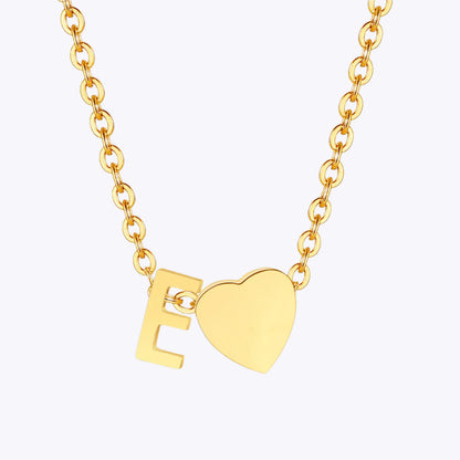 Heart Letter Necklace