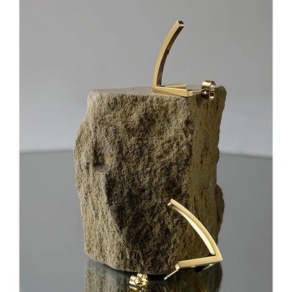 Cut Arc Geometric Earrings