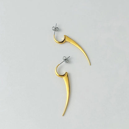 Back Blade Punk Earrings