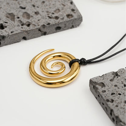 Spiral Coil Pendant