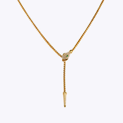 Snake Head Chain Necklace