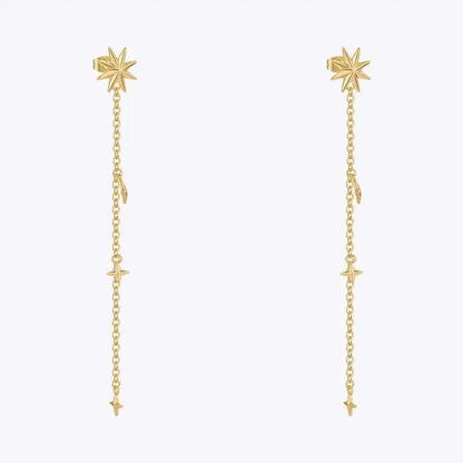 Star Drop Earrings