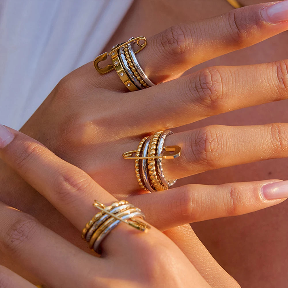 Safety Pin Ring