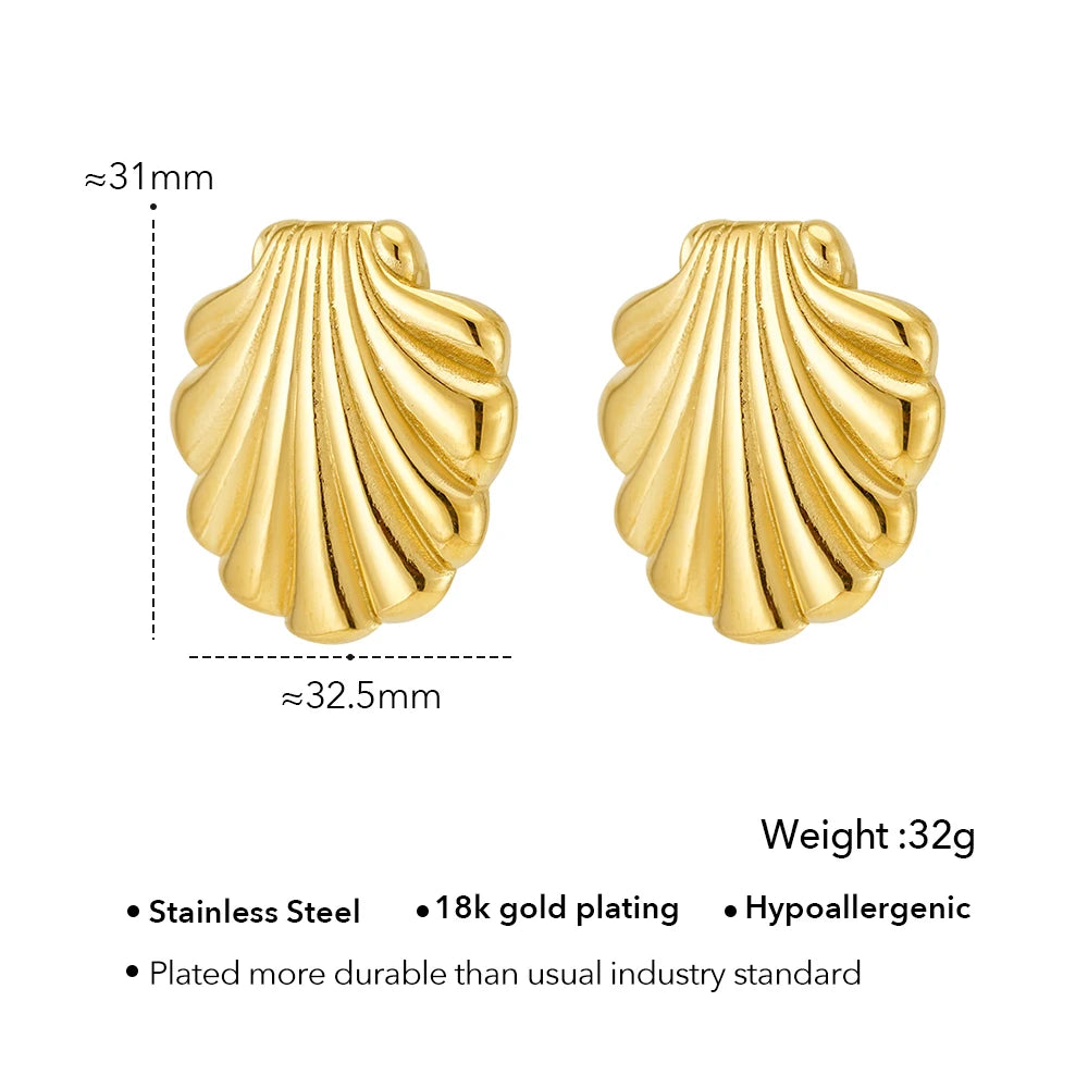 Seashell Earrings