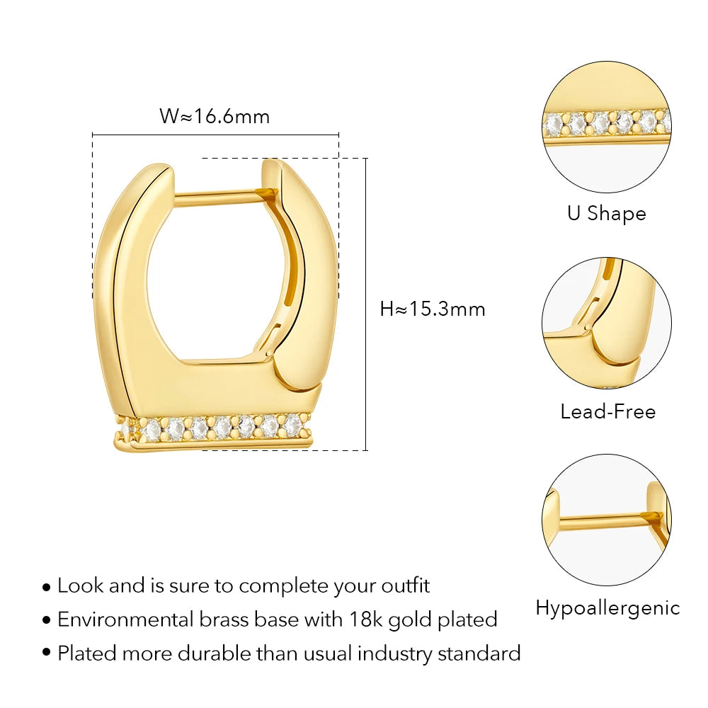 Horseshoe Earrings