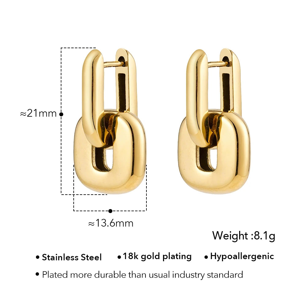 Chain Link Earring