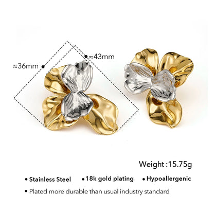 Floral Stud Earrings