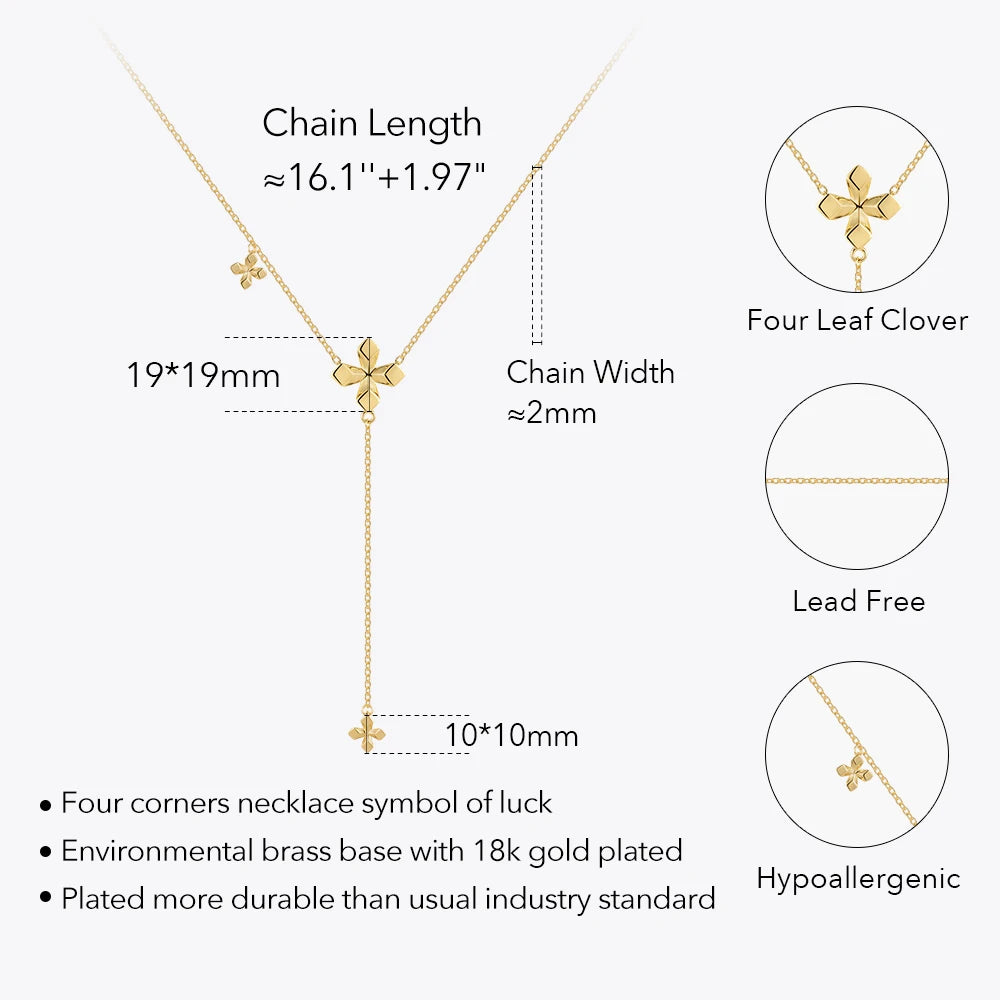 Star Luck Drop Necklace