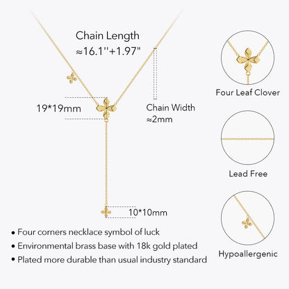 Star Luck Drop Necklace