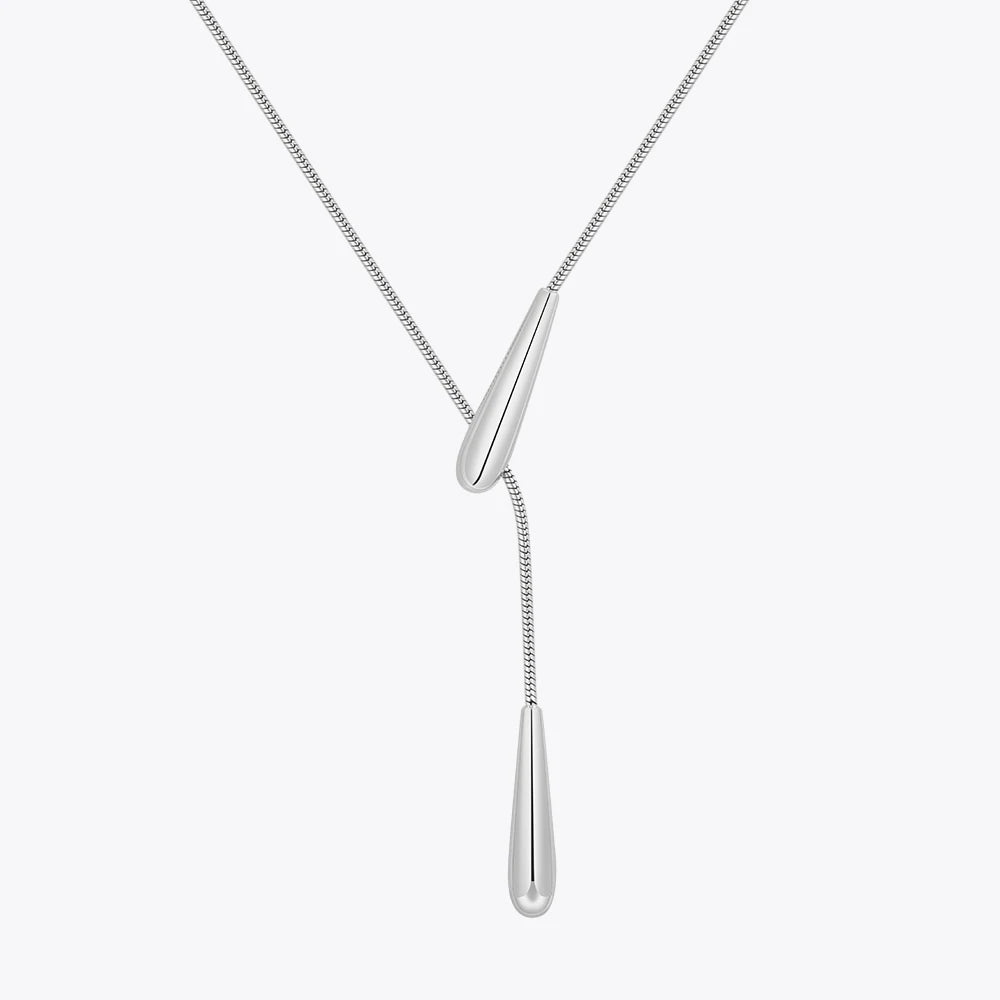 Tear Drop Choker Necklace