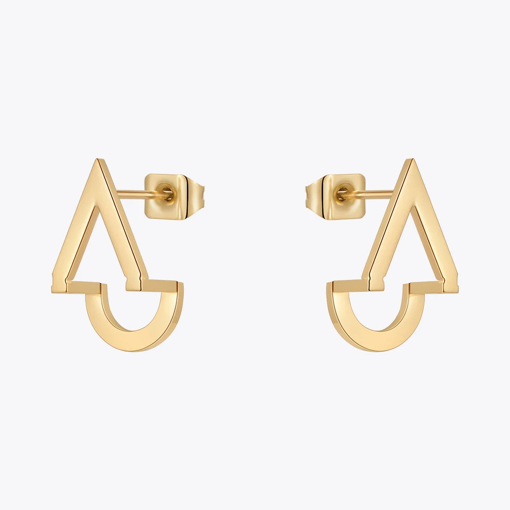 Daint Step Geometric Earring