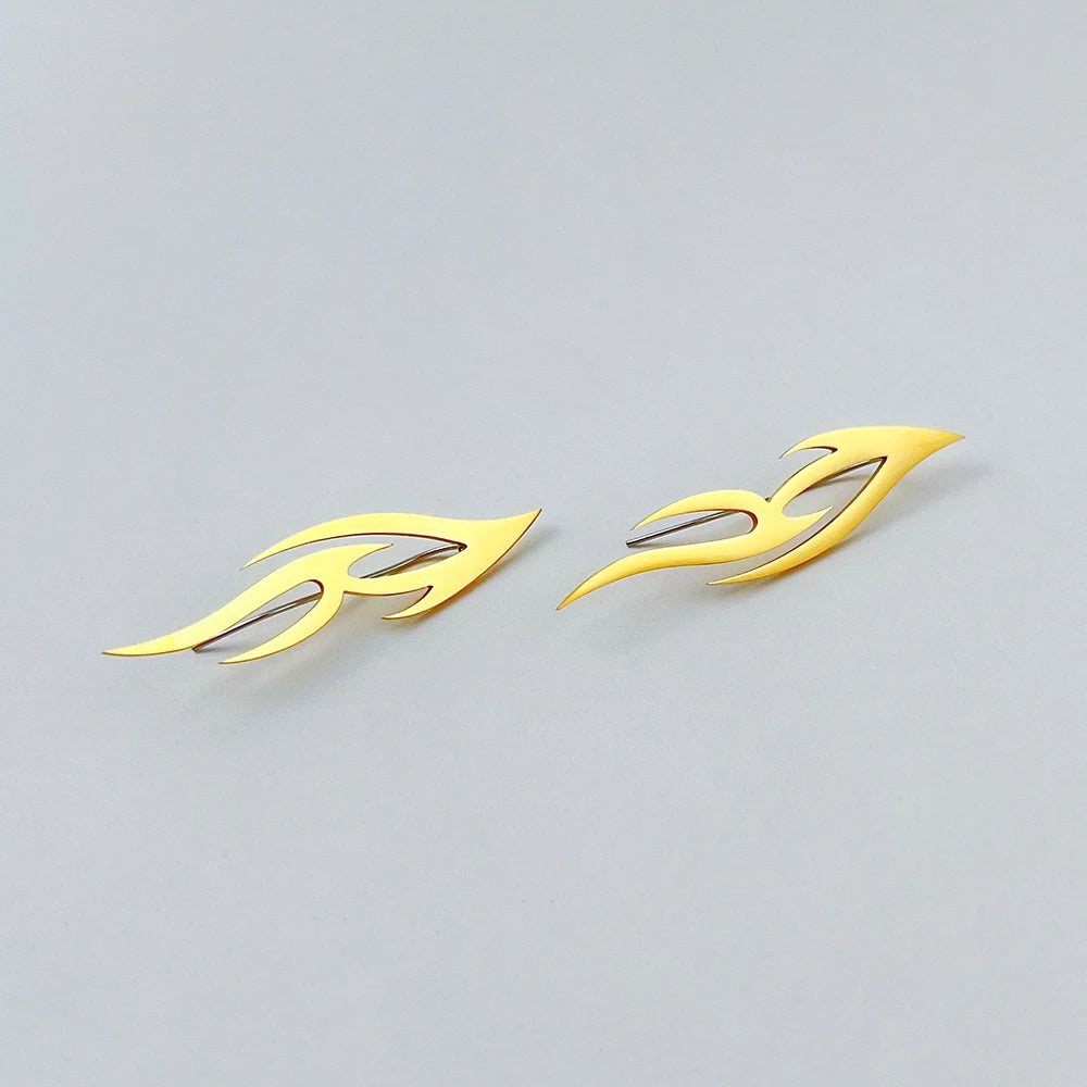 Punk Flame Earrings