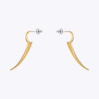 Back Blade Punk Earrings