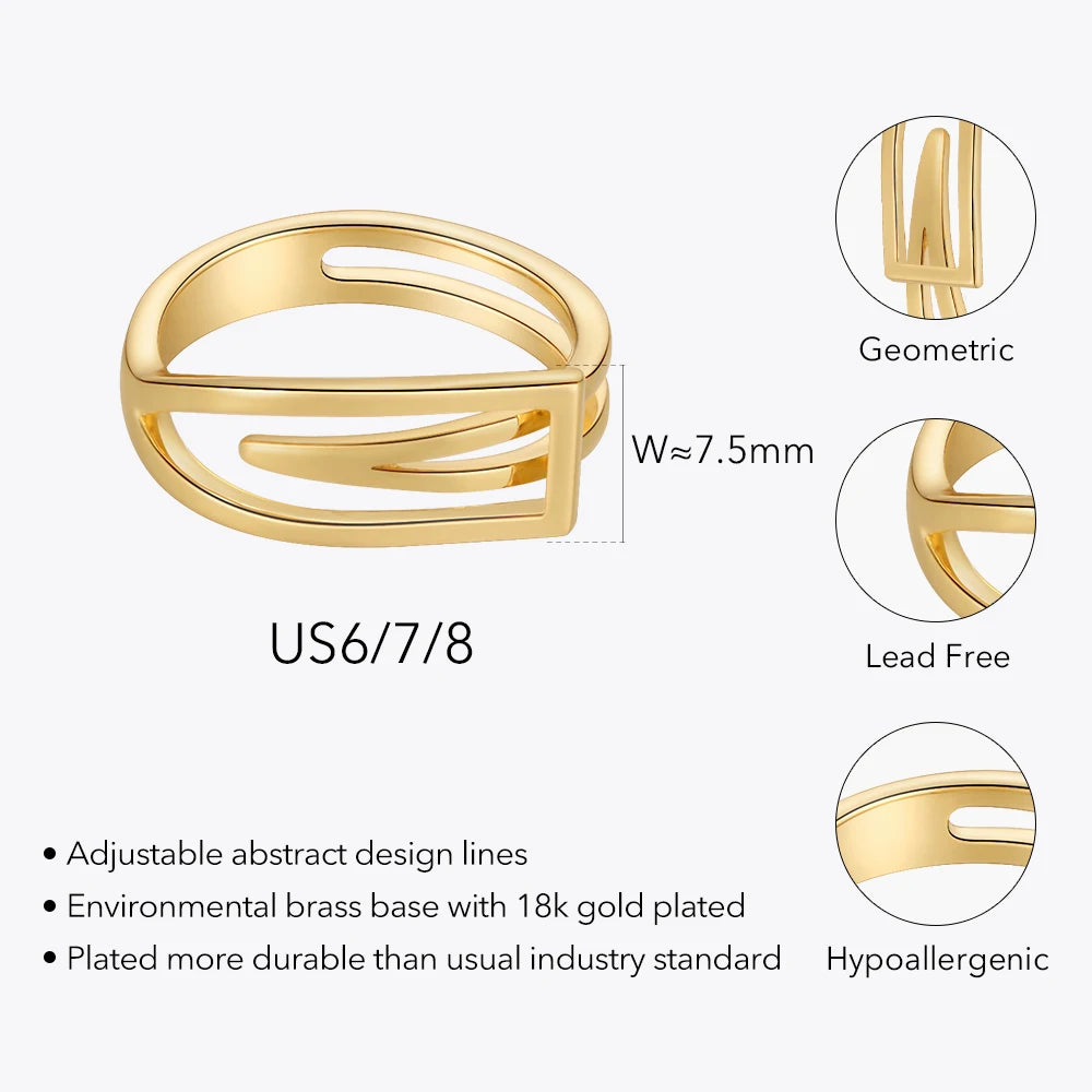 Geometric Clip Rings