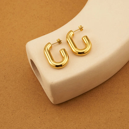 Jumbo Oval Earrings