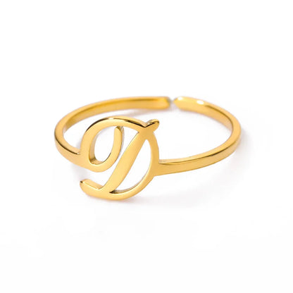 Initial Letter Ring