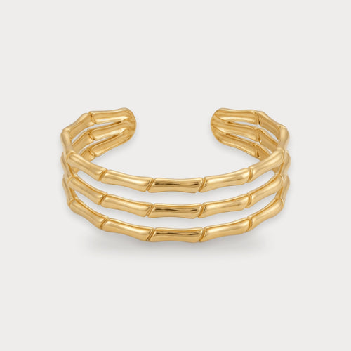 Bamboo Open Bangle