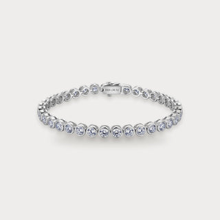 Bezel Lab Diamond Tennis Bracelet