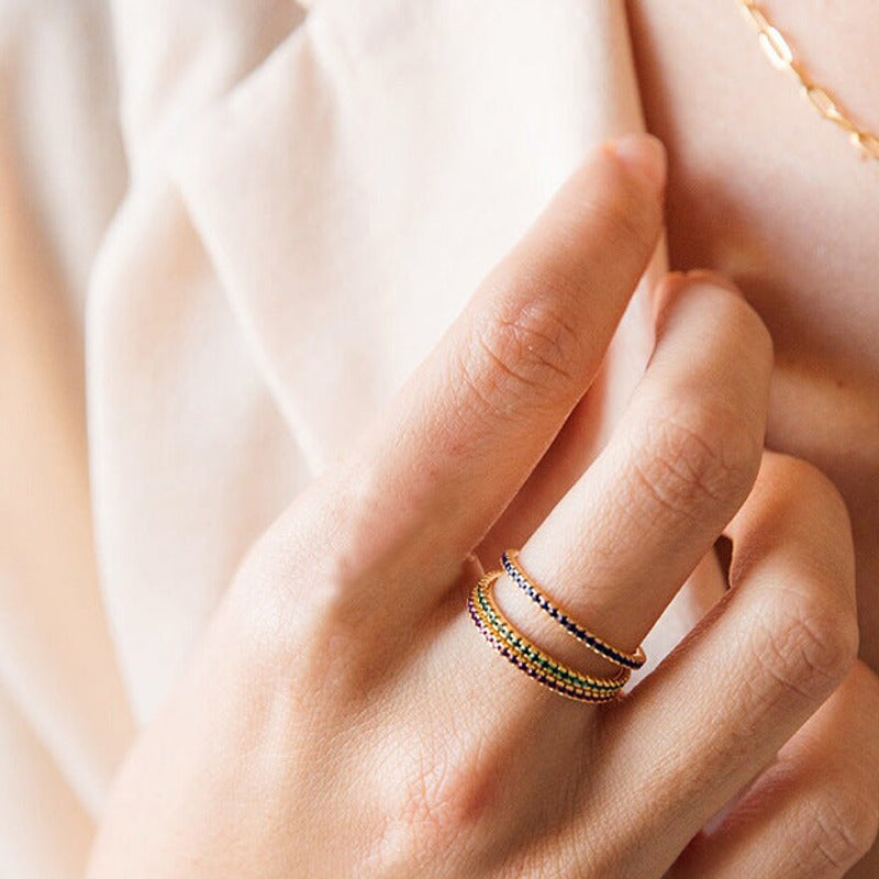Birthstone Stack Ring