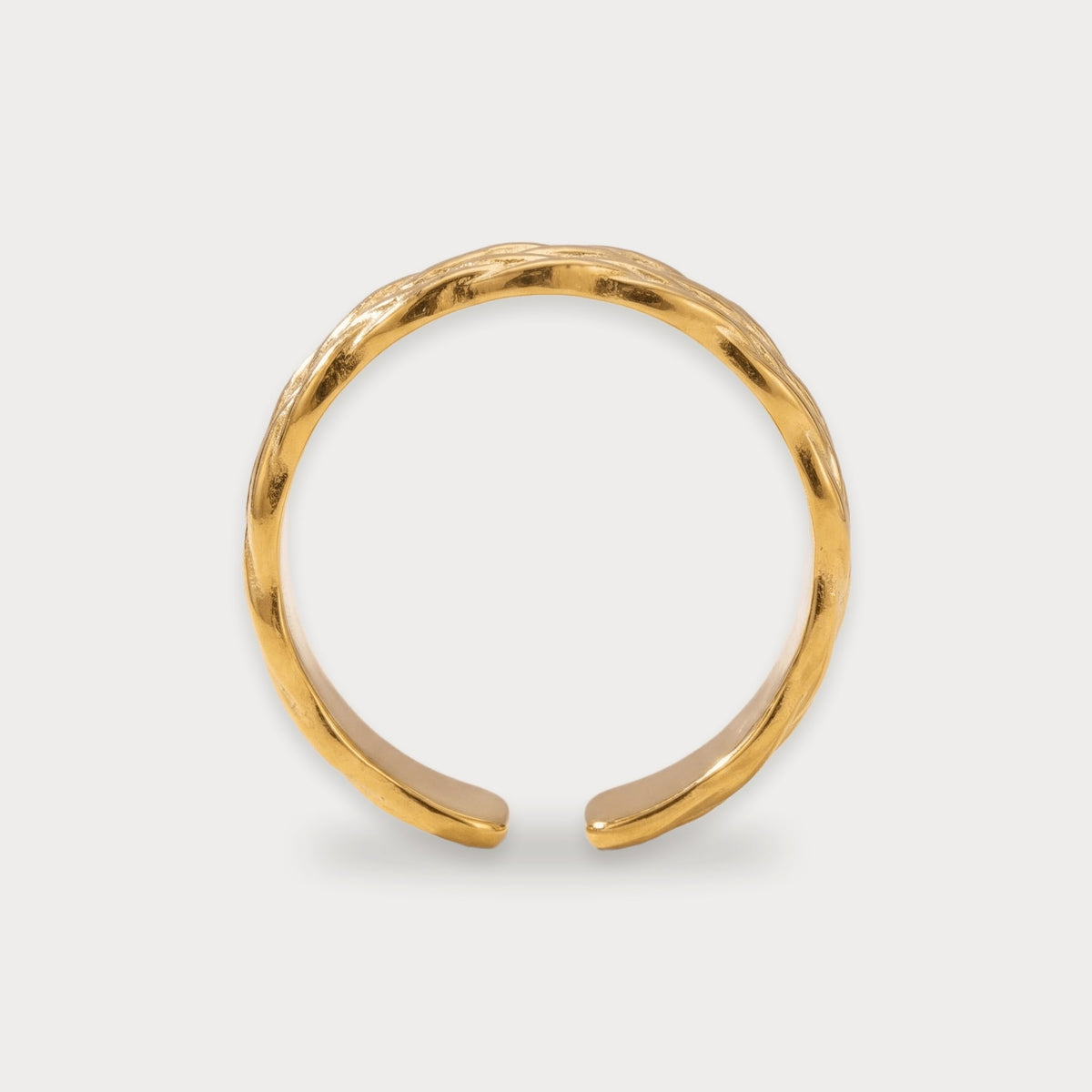 Crinkle Band Ring