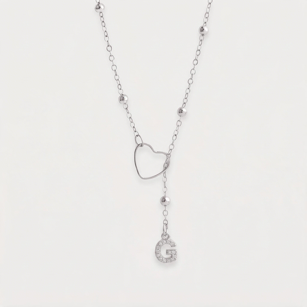 Letter G · silver