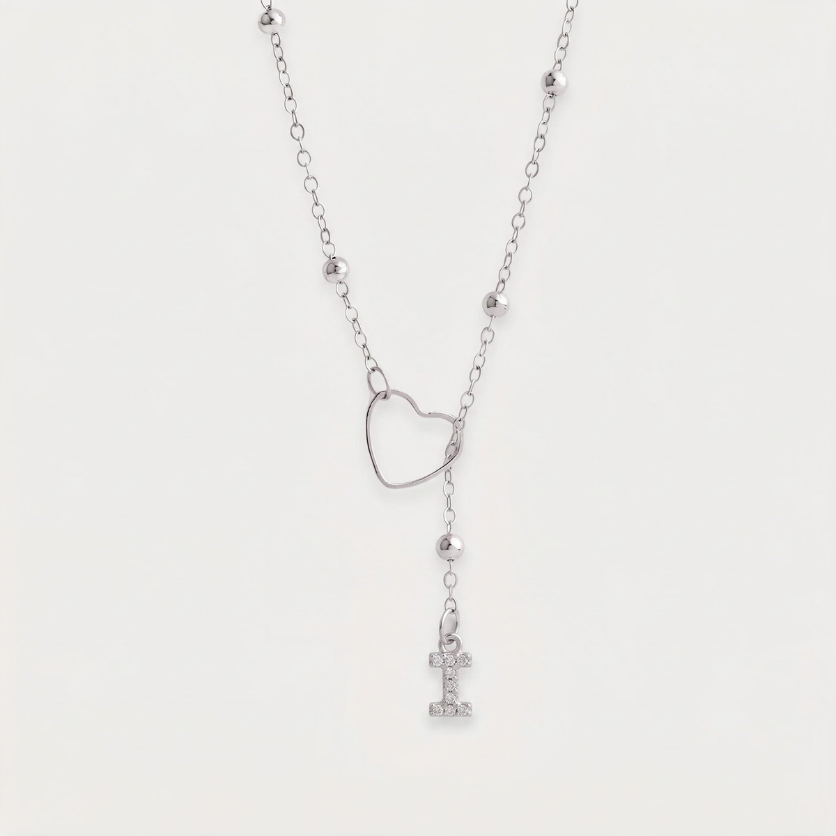 Letter I · silver