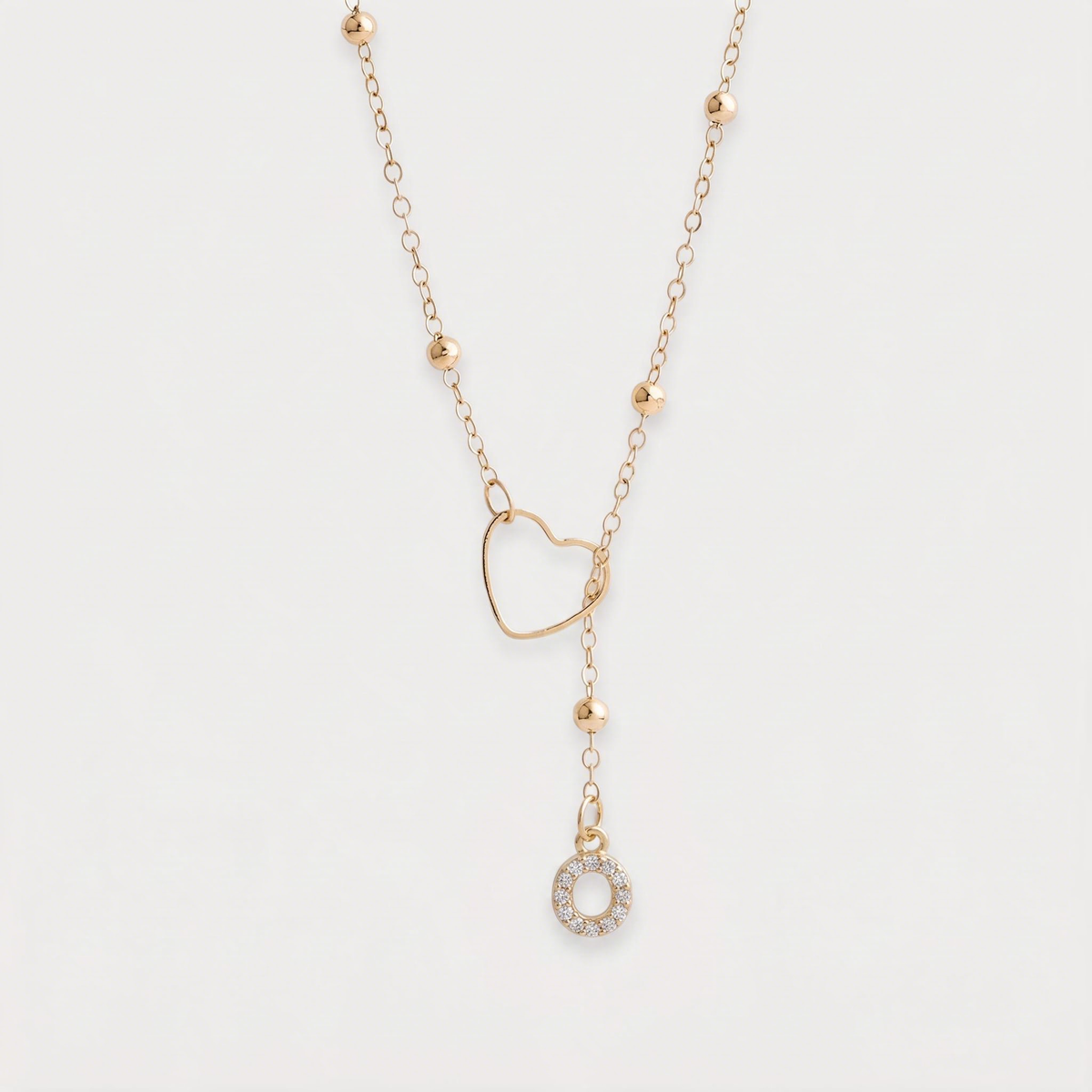 Letter O · gold