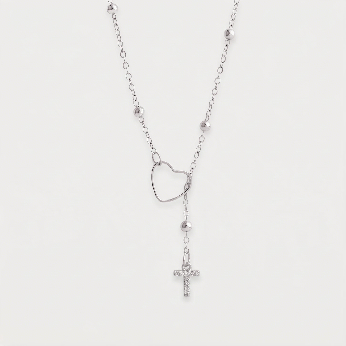 Letter T · silver