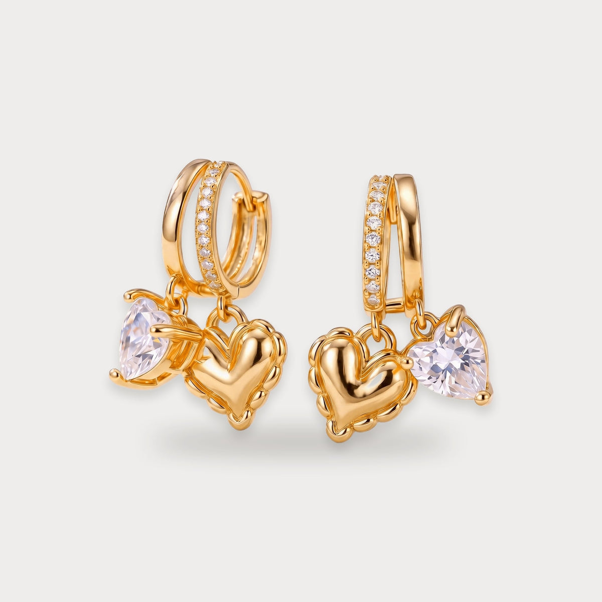 Heart Love Earrings