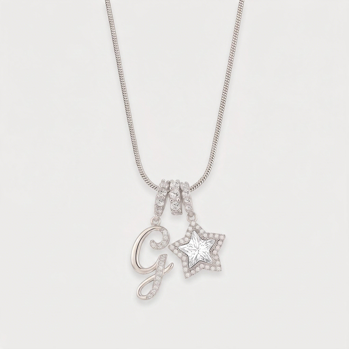 Letter G · silver