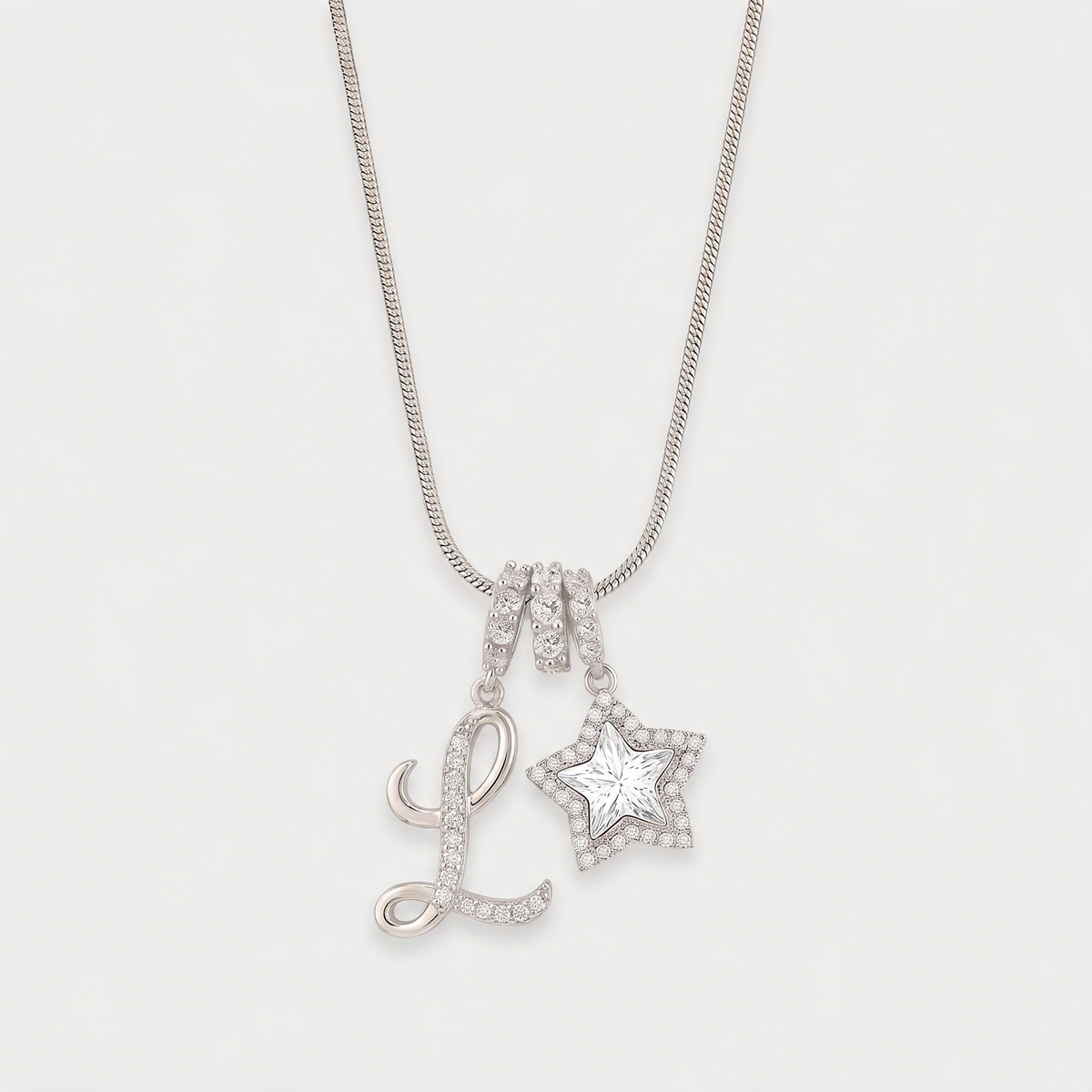 Letter L · silver
