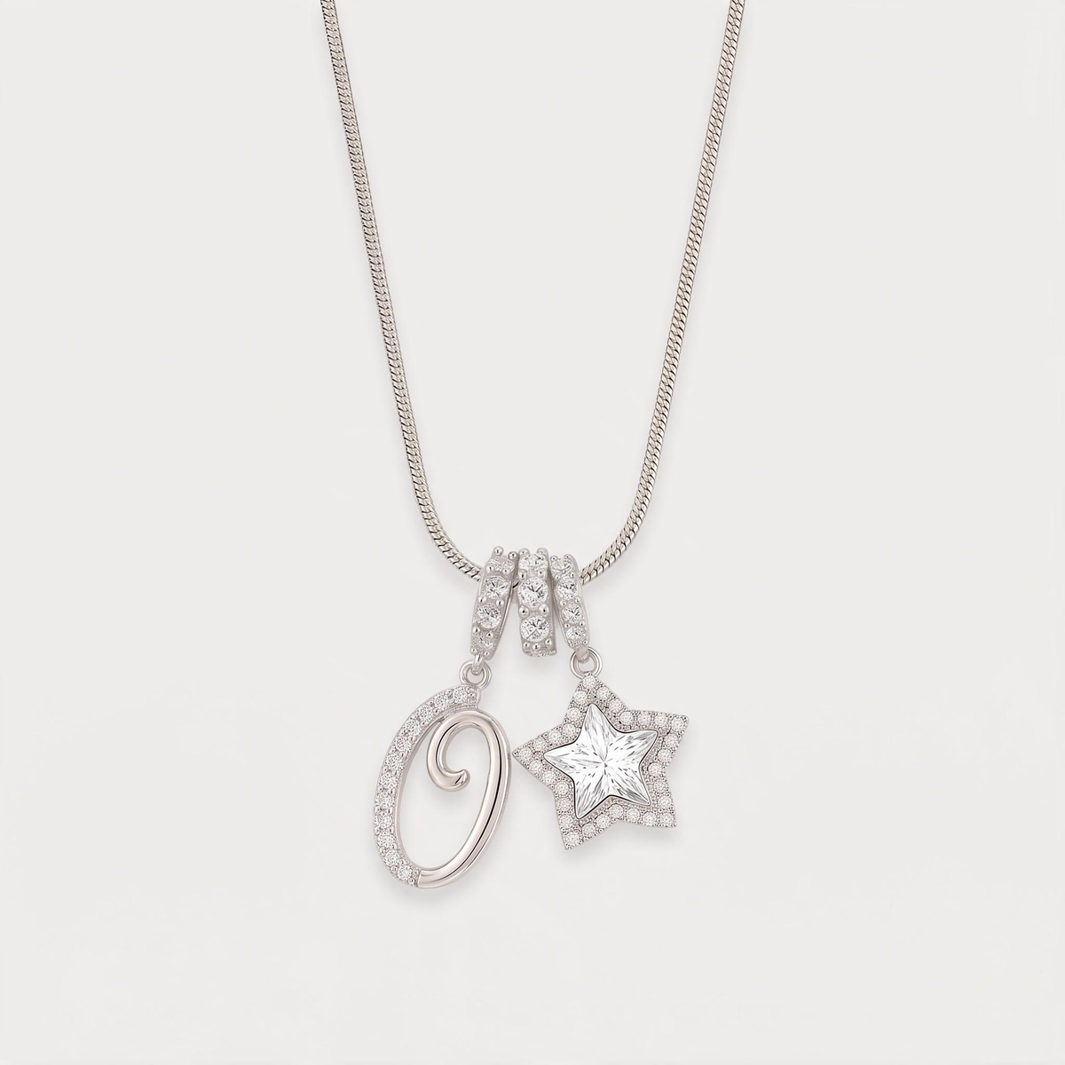Letter O · silver