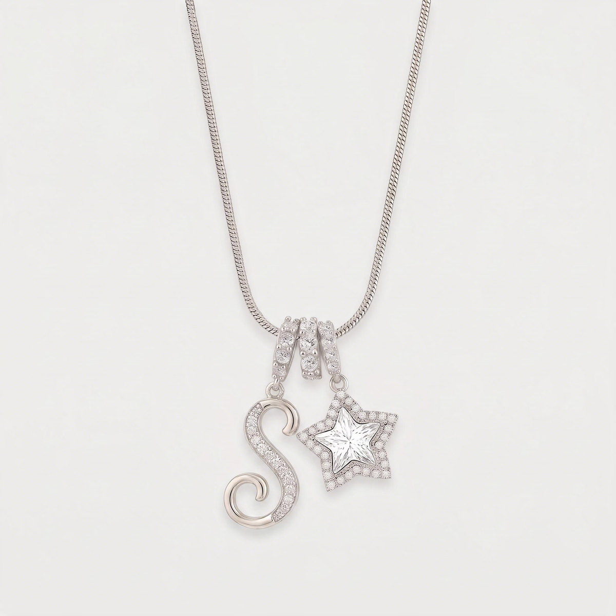 Letter S · silver