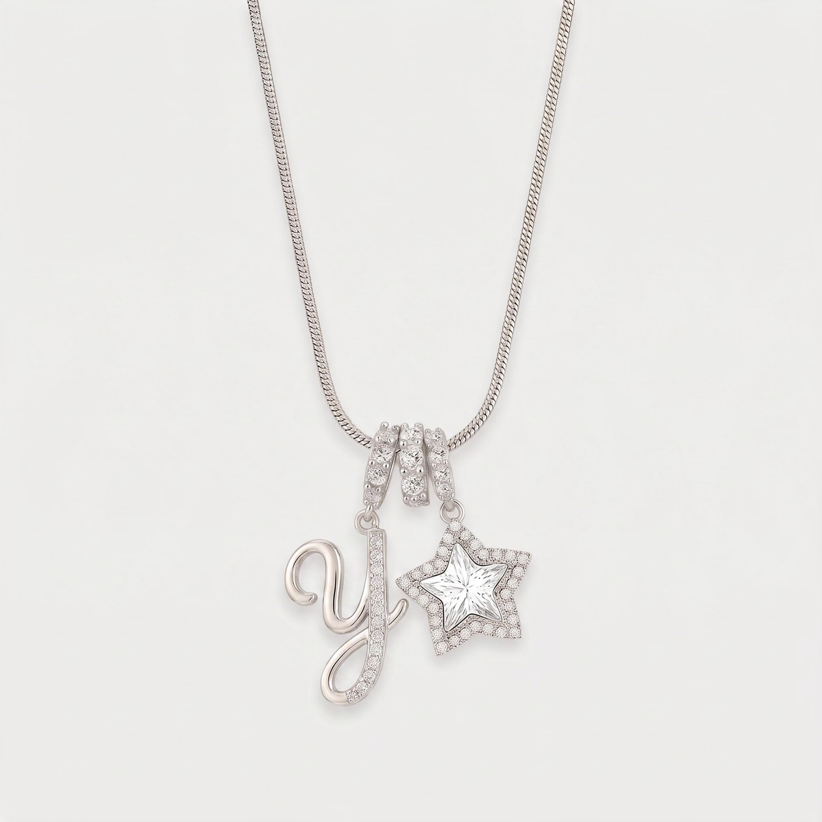Letter Y · silver