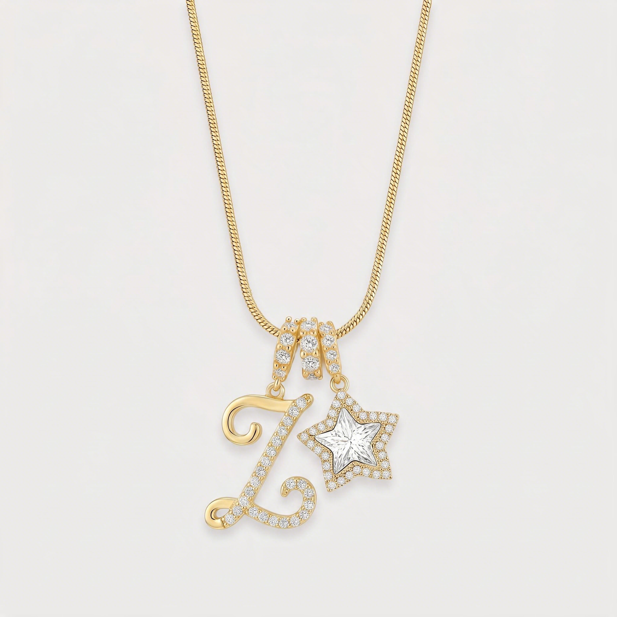 Letter Z · gold