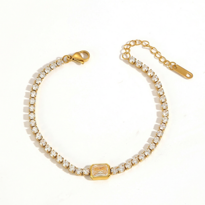 Path Tennis Bracelet