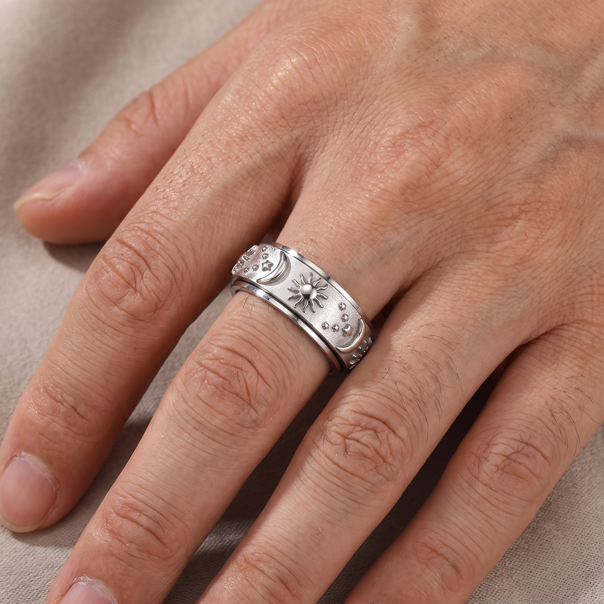 Celestial Stainless Ring
