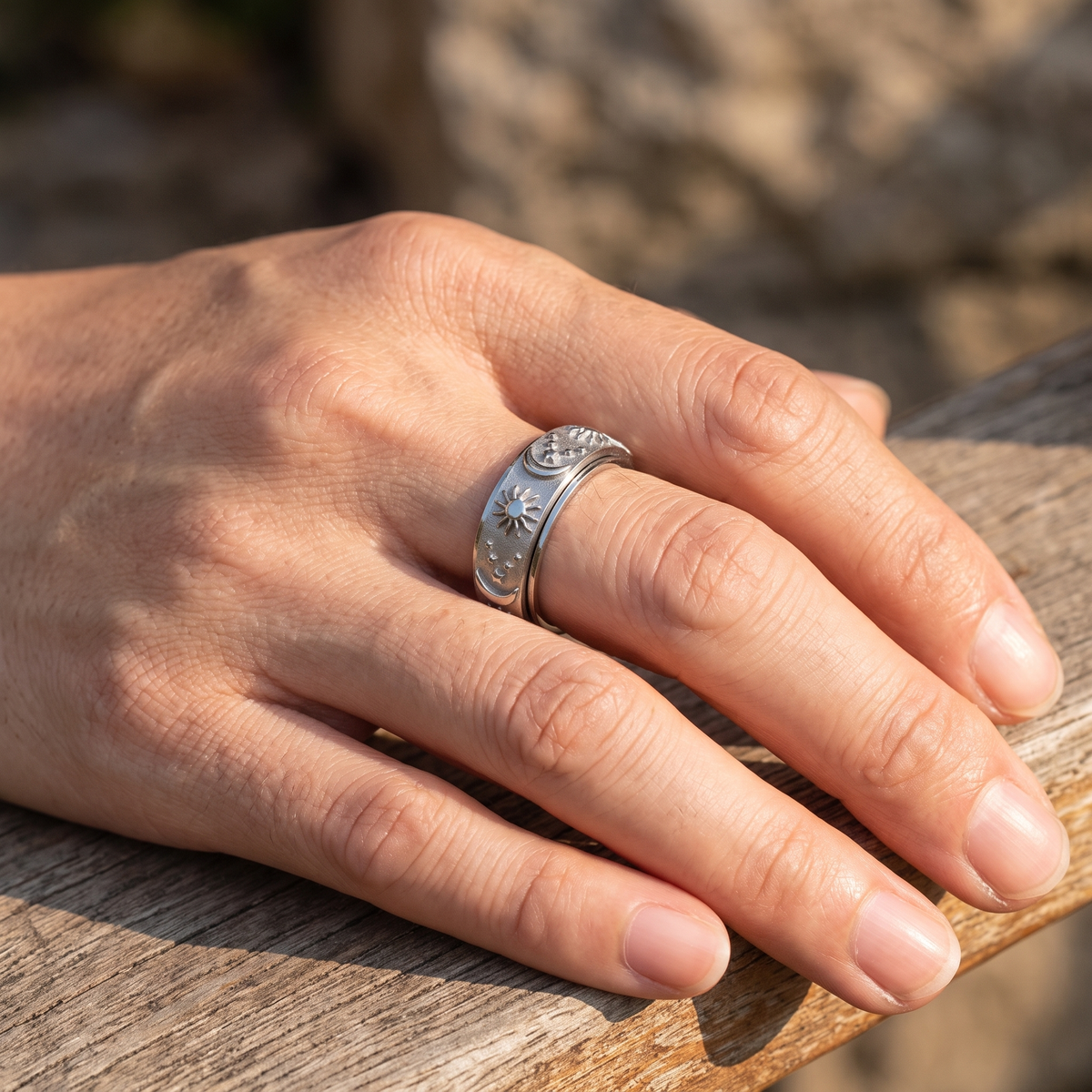 Celestial Stainless Ring