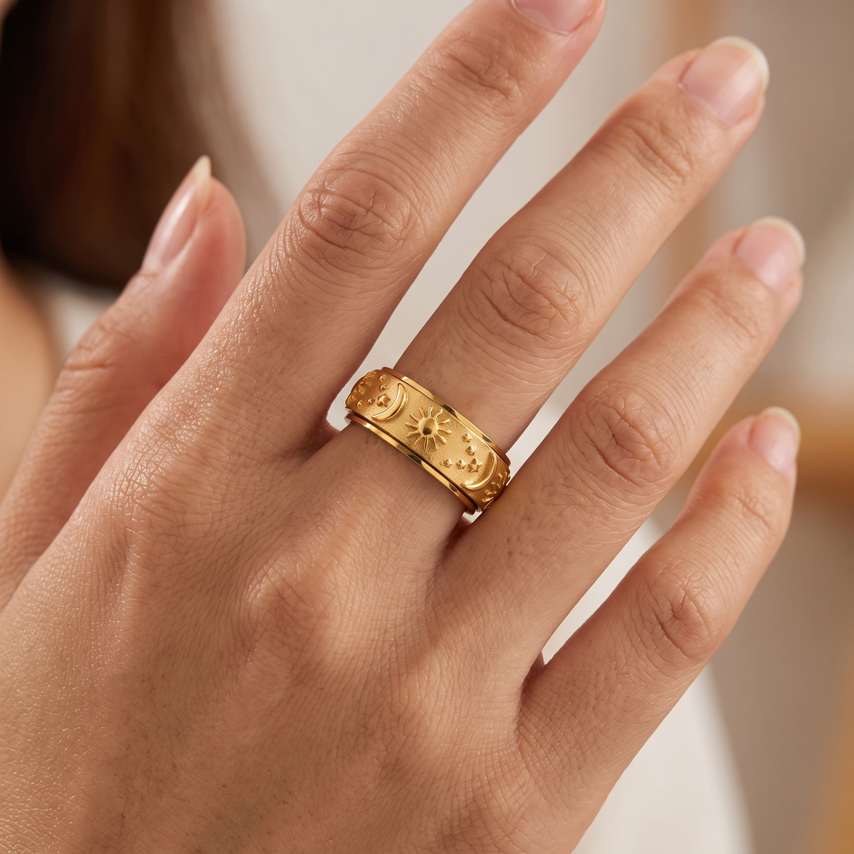 Celestial Stainless Ring