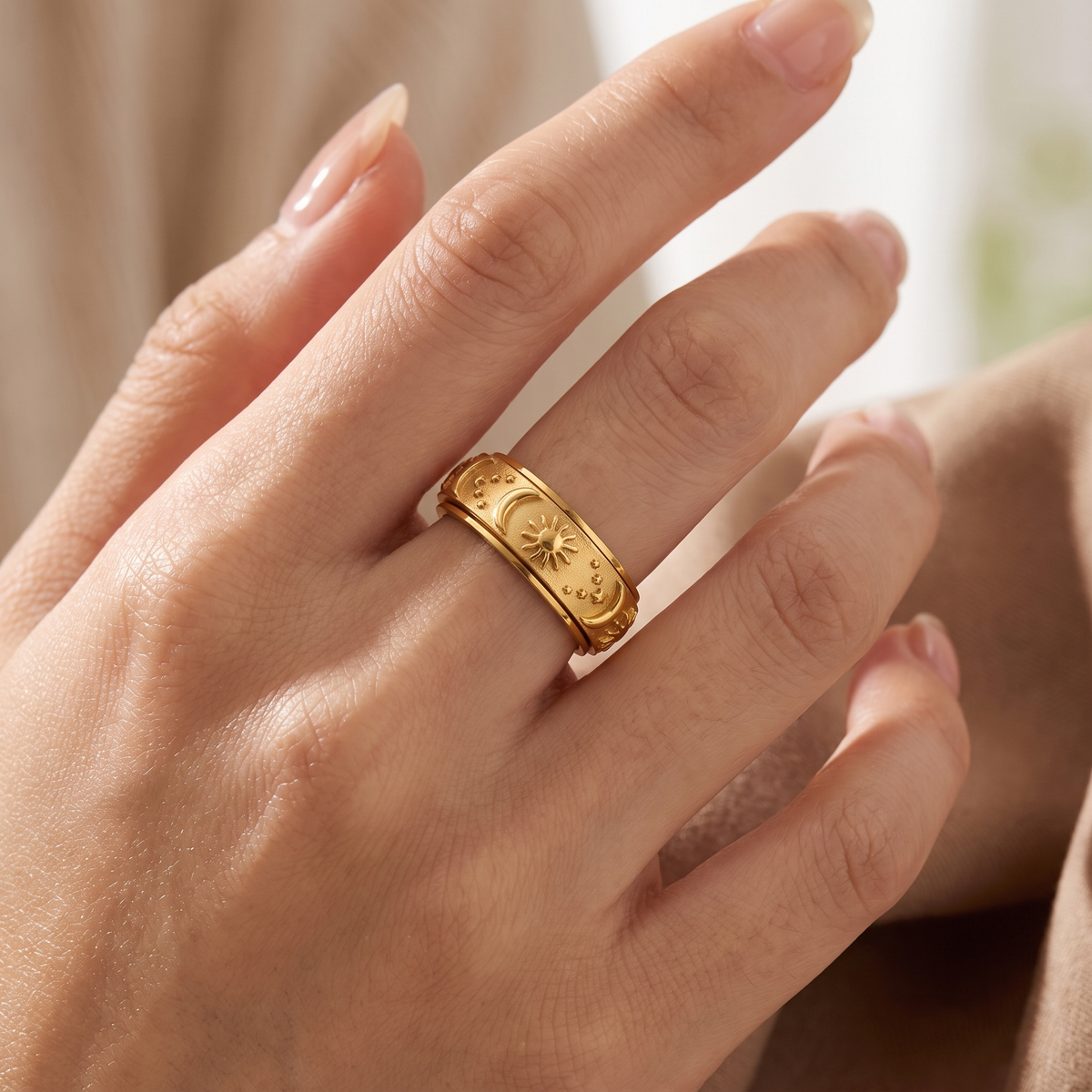 Celestial Stainless Ring