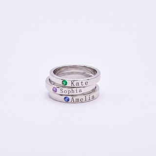 Loved Ones Birthstone Ring