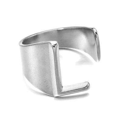 Letter Stack Ring