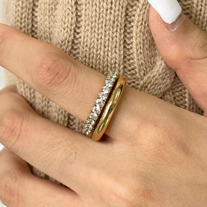 Stack Double Ring