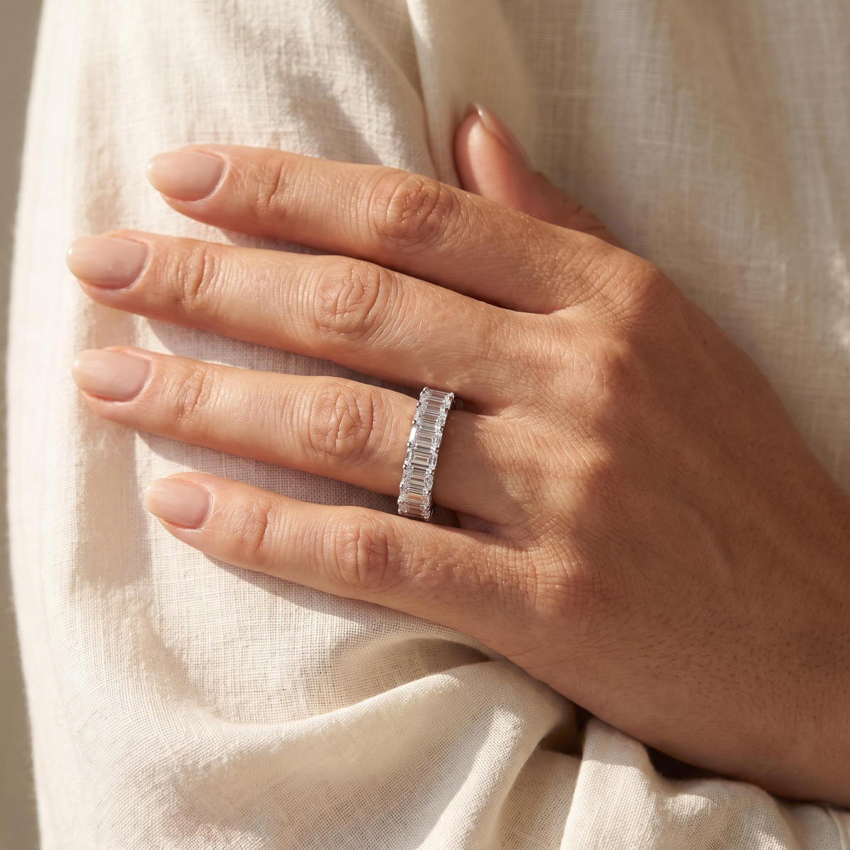 Worn on the hand