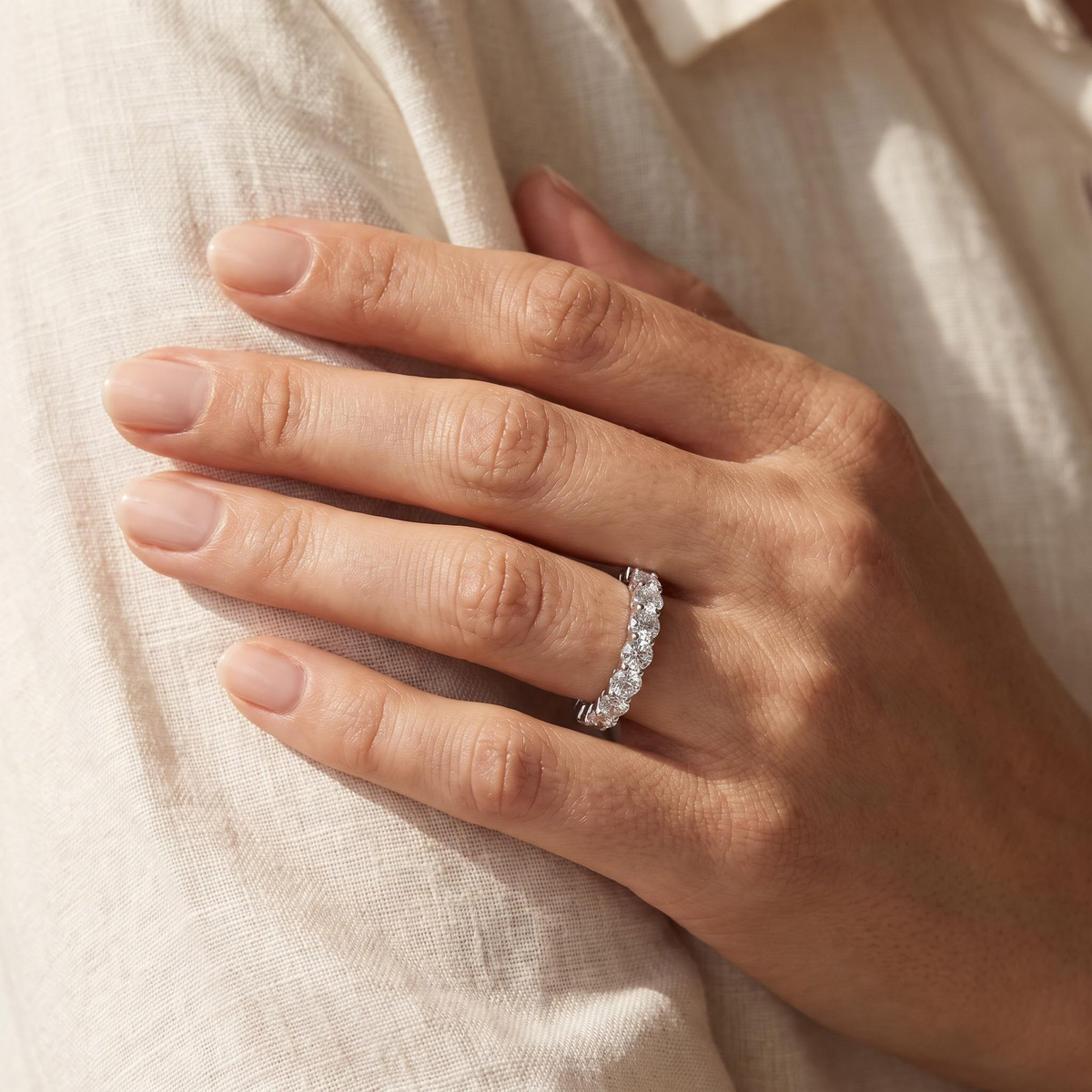 Worn on the hand