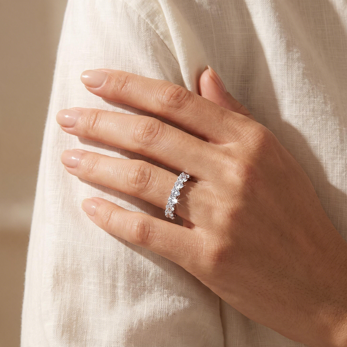 Worn on the hand